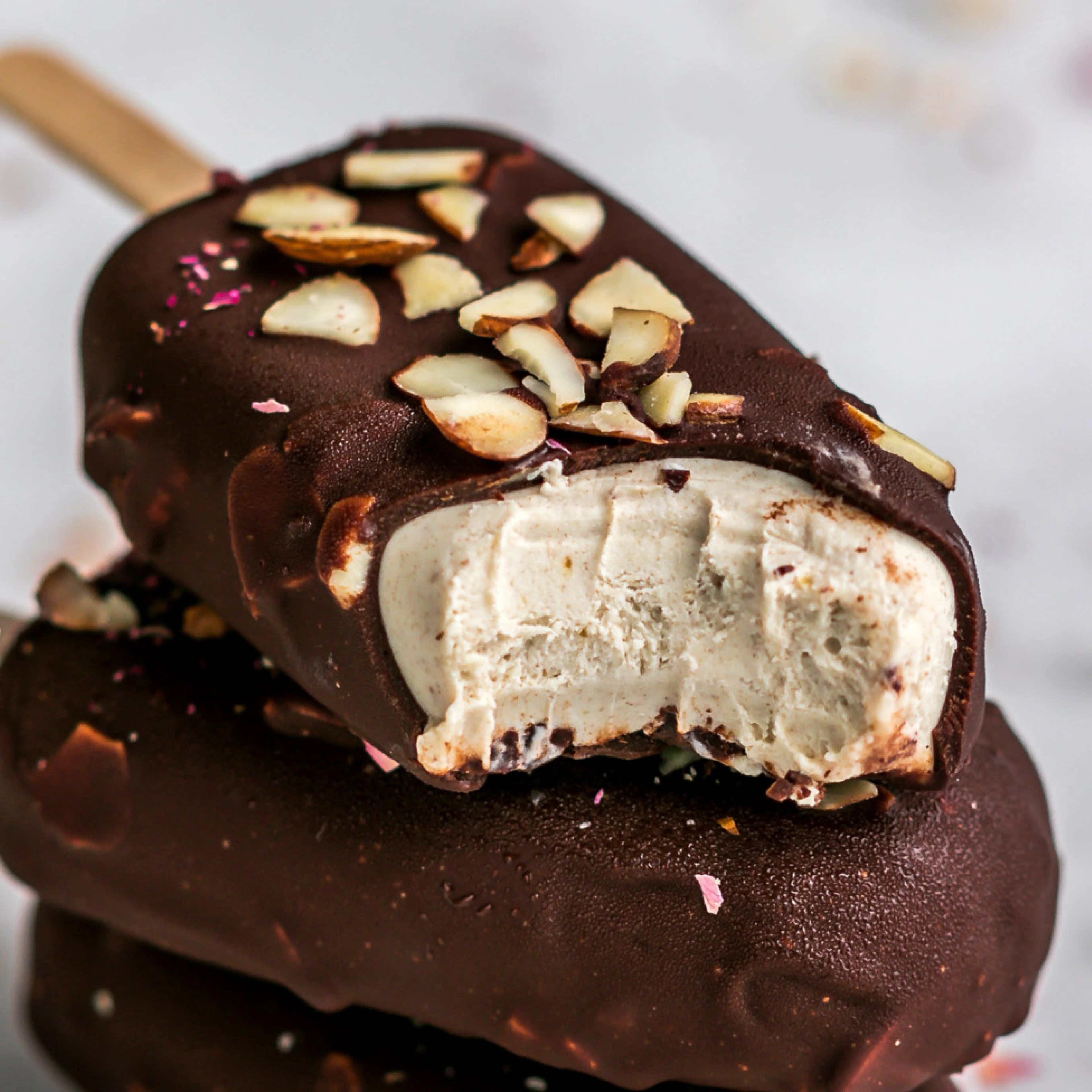 Caramel Popsicle Ice Cream (gluten-free)