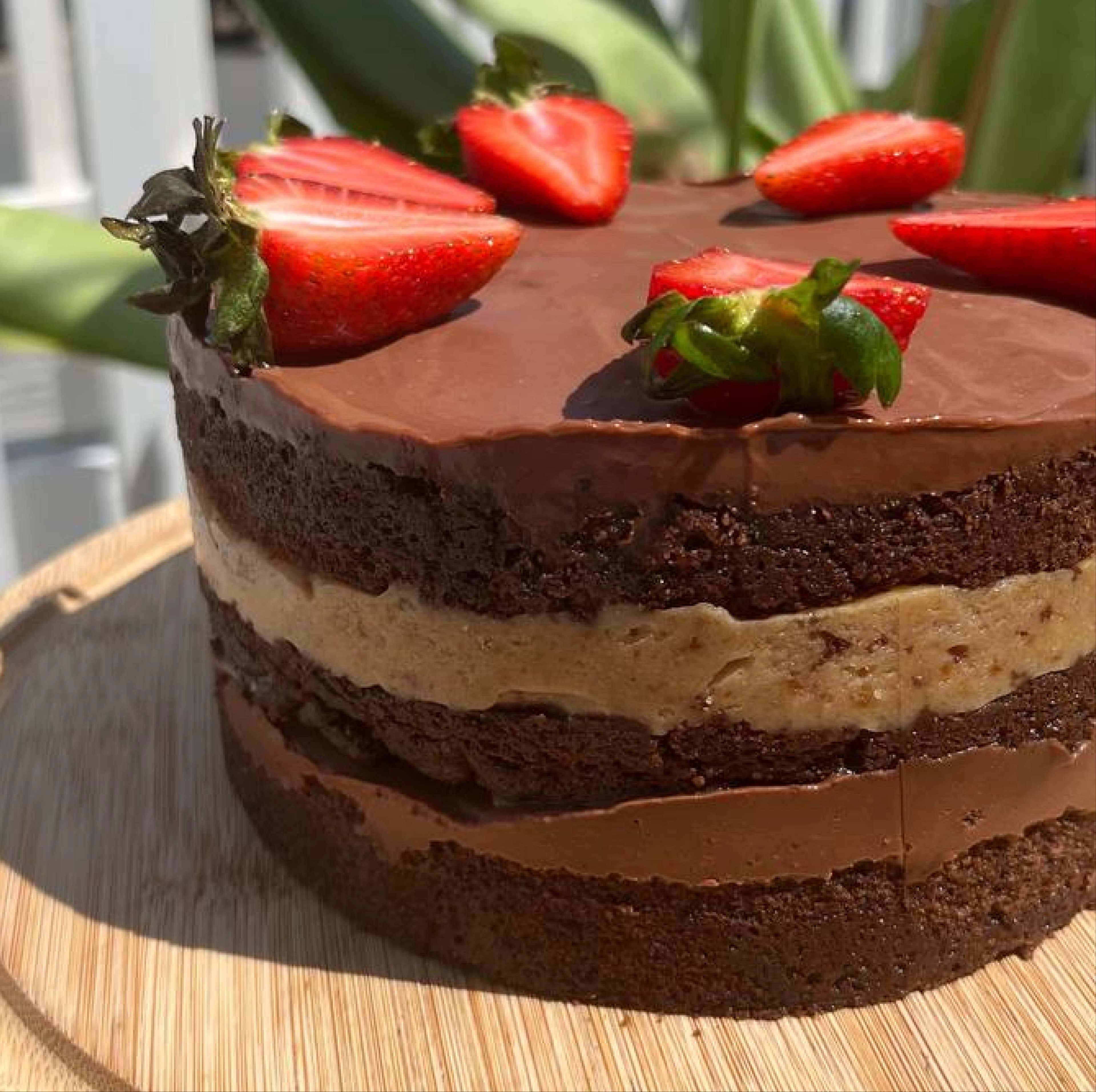 Gluten-Free Chocolate Cake With Caramel