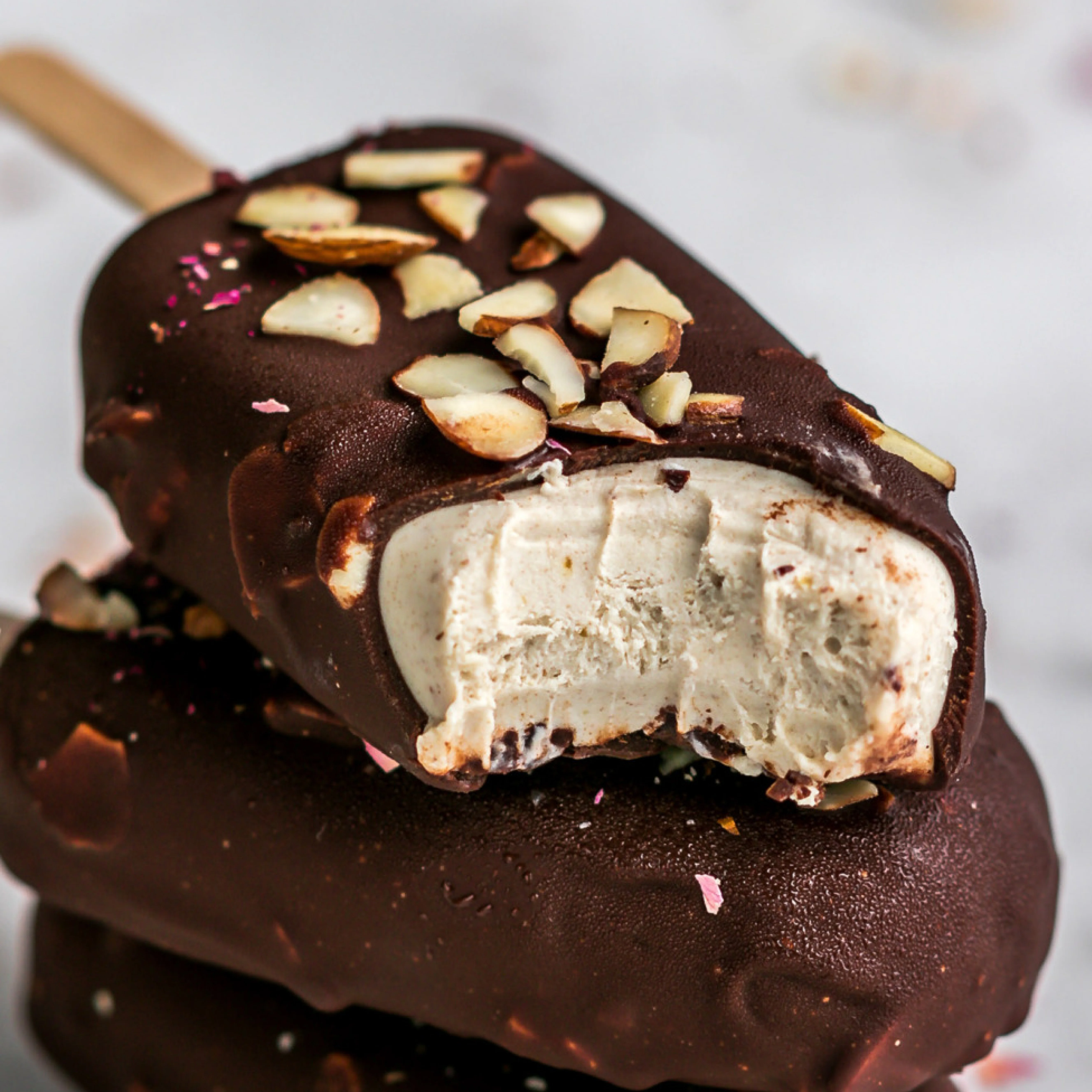 Caramel Popsicle Ice crema (sin gluten)