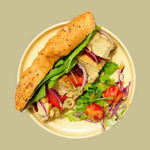 Baguette italiana con brie