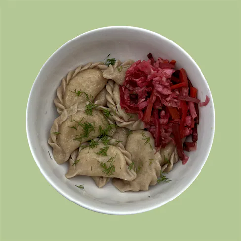 Potato Vareniky (dumplings)