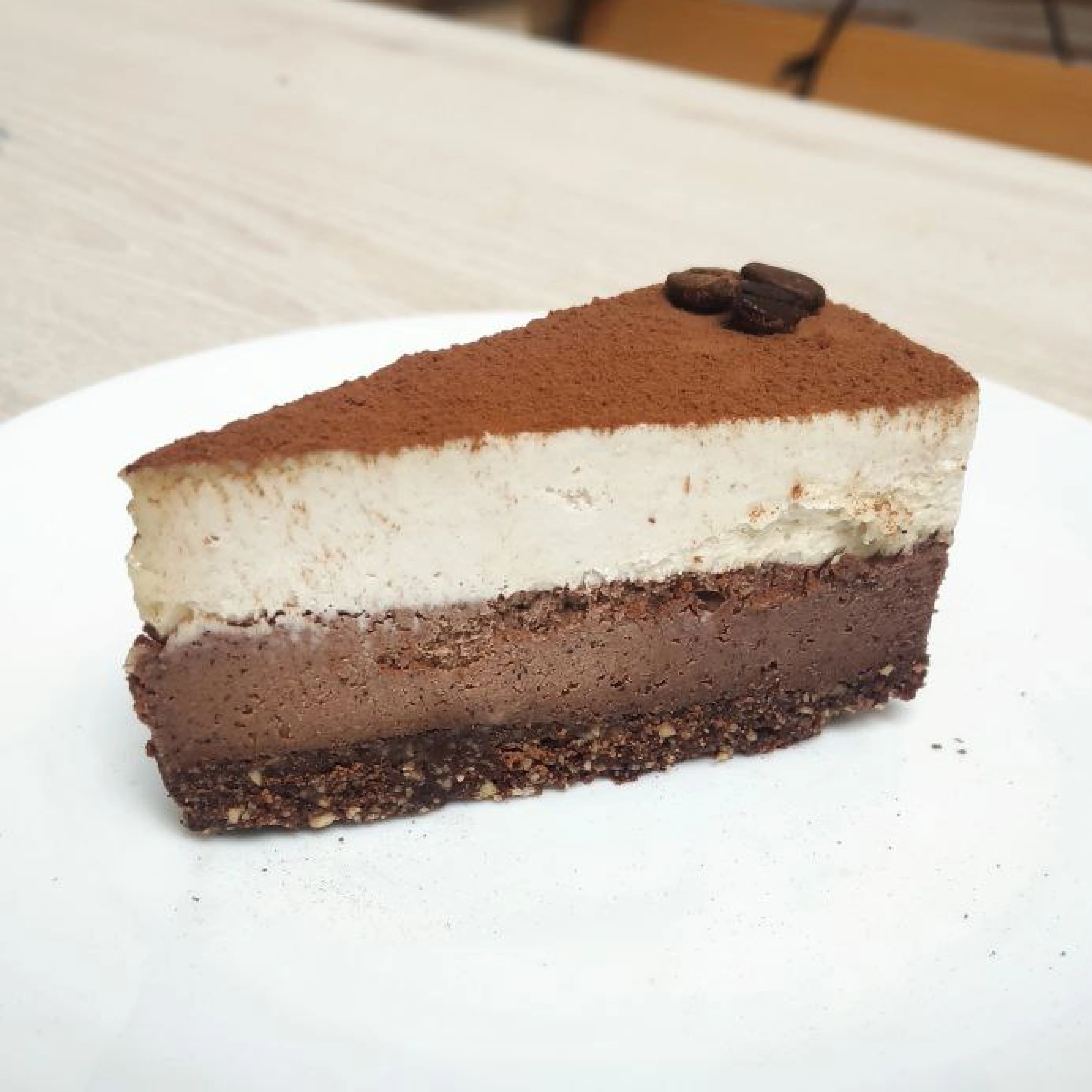 Tiramisú raw (raw, sin gluten)